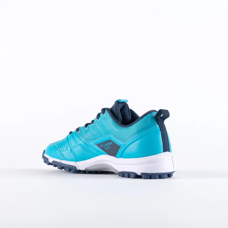 Grays Flash 3.0 Junior Hockey Shoes - Blue/Navy (2023/24) - Image 2