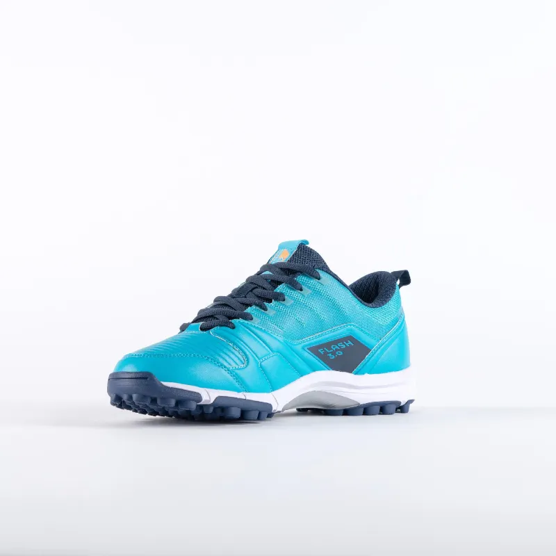 Grays Flash 3.0 Junior Hockey Shoes - Blue/Navy (2023/24) - Image 6