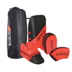 Grays G100 Senior Goalie Set - Red/Black (2023/24)