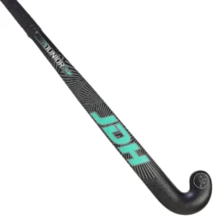 JDH Junior Mid Bow Junior Hockey Stick - Teal (2021/22)