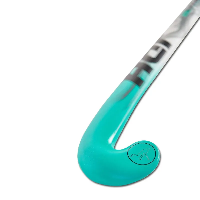 JDH X1 Pro Bow Hockey Stick - Teal (2021/22) - Image 5