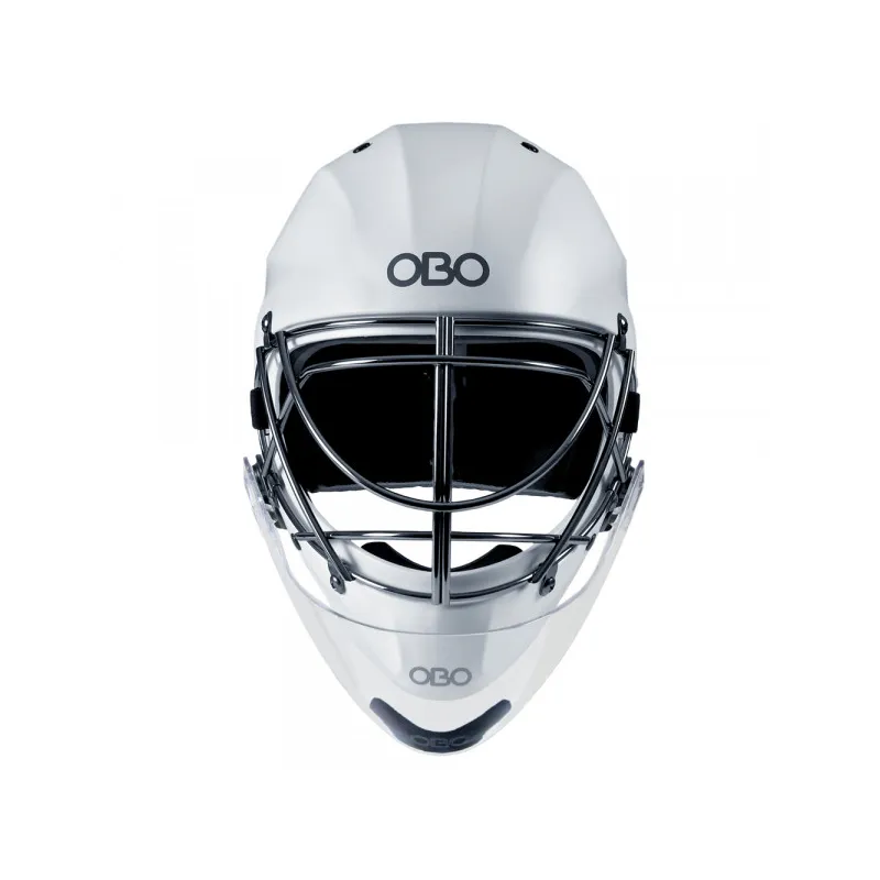 OBO ABS Helmet With Throat Guard - White - Image 3