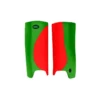 OBO Robo Hi-Rebound Legguards - Red/Green