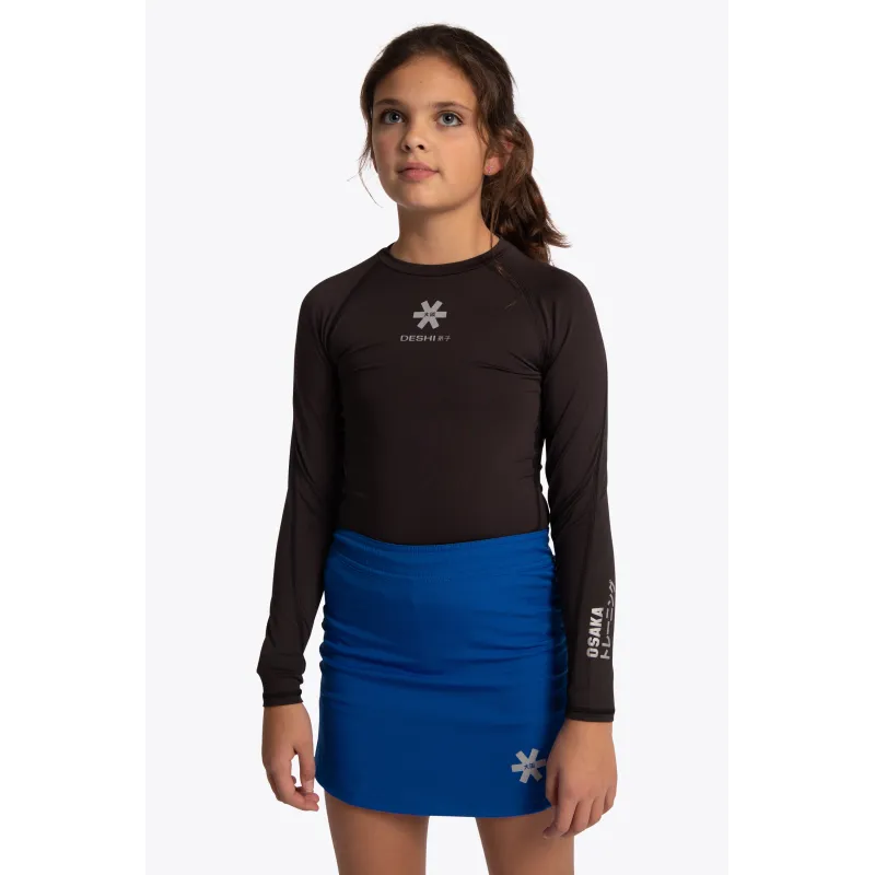 Osaka Deshi Junior Baselayer Top - Black (2023/24) - Image 4