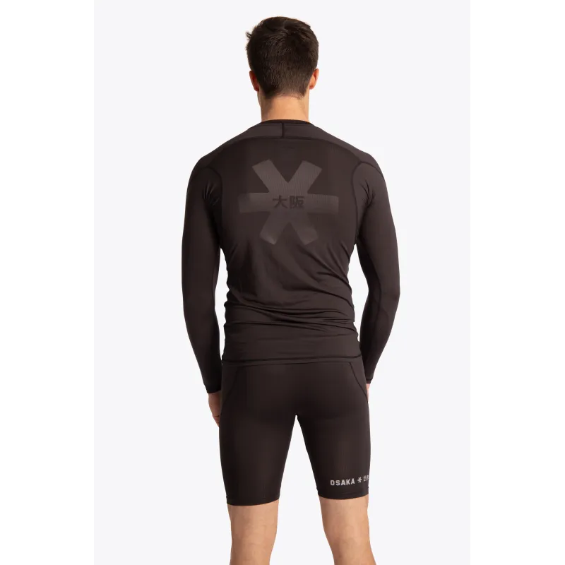 Osaka Mens Baselayer Top - Black (2023/24) - Image 2