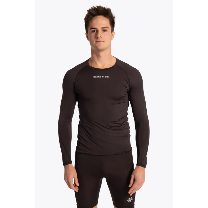 Osaka Mens Baselayer Top - Black (2023/24) - Image 3