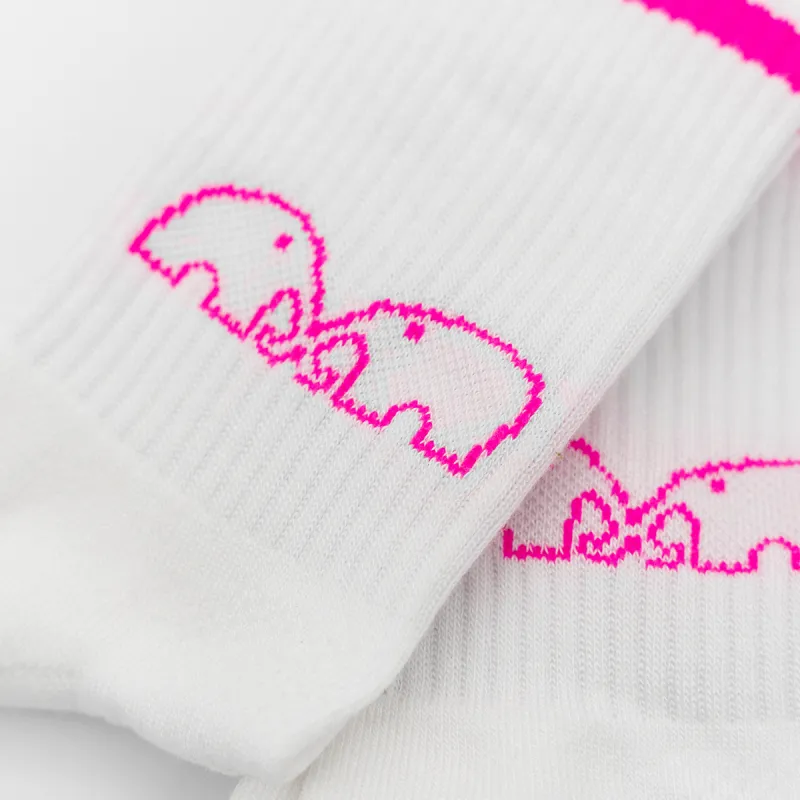 TK Sport Socks - White/Pink (2022/23) - Image 2
